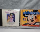 Lot de 2 CD Disney : La Belle et la Bête, Chansons préférées des enfants... - £7.47 GBP