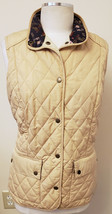 Barbour  Quilted Puffer Vest/Sadlleworth Gilet Size - 12 Tan - £62.46 GBP