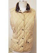 Barbour  Quilted Puffer Vest/Sadlleworth Gilet Size - 12 Tan - £62.76 GBP