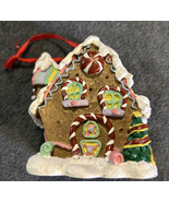Gingerbread House Iced Christmas Ornament - £8.86 GBP