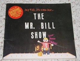 The Mr. Bill Show Softbound Book Vintage 1979 Flexi Disc Saturday Night ... - £15.74 GBP
