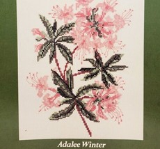 1984 Wildflower Designs for Needlework Adalee Winter Oxmoor Vintage Craft - £15.72 GBP