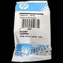 Genuine HP 65 Tri-Color Ink Cartridge Open Box Sealed - £15.62 GBP