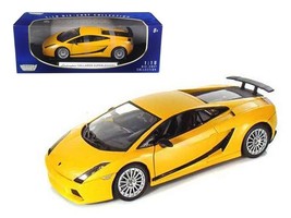 Lamborghini Gallardo Superleggera Orange 1/18 Diecast Model Car by Motormax - £48.05 GBP