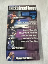 Backstreet Boys For The Fans Vhs Tape Factory 2000 Vintage - £3.88 GBP