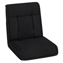Folding Floor Chair Convertible Lazy Chair with 14-Poistion Adjustable B... - $208.90 CAD