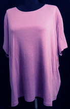 Merona Womens 2X Purple Shirt New Nwt Stretchy Plus - £13.29 GBP