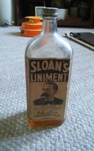 Vintage Sloans Liniment Bottle 16oz Standard Laboratories USA Made - $19.99