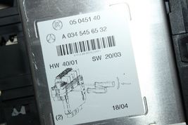 2003-2006 MERCEDES W215 CL500 SAM FUSE BOX RELAY J952 image 7