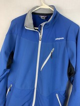 Patagonia Jacket Men’s Large Polyester Spandex Softshell Full Zip Lightweight - £54.91 GBP