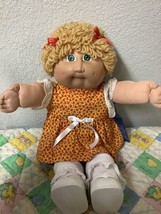 Vintage Cabbage Patch Kid Head Mold #2 First Edition Hong Kong Butterscotch Hair - £200.52 GBP