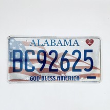 United States Alabama God Bless America Passenger License Plate BC92625 - £11.82 GBP