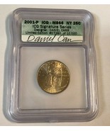 2001-P Limited Edition New York Quarter Coin #07280 Slabbed 25 Cents Dan... - $37.61