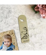 Personalized Wooden Bookmark. Custom Engraved Photo Bookmark. Book Lovers Gift - $25.00