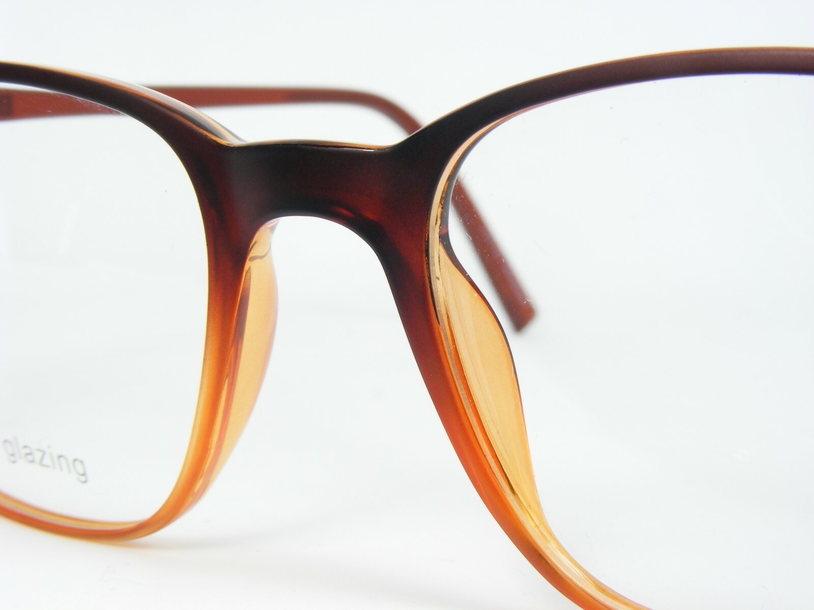 Vistan Mod 6538-4 Dégradé / Ambre Lunettes Monture 51-17-140mm Allemagne Item image 7