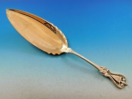 Old Colonial by Towle Sterling Silver Fish Server Gold Washed Ruffled 11 3/8" - £785.77 GBP