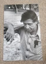 Vintage Apple 11x17 Think Different Laminated Poster Cesar Chavez - $41.86 CAD