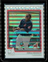 2003 Topps Chrome Refractor Baseball Card #52 Milton Bradley Cleveland Indians - $16.82