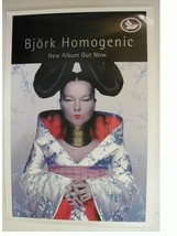 Bjork Promo Poster Homogenic Sugar Cubes The - $3,316.94 MXN