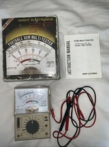 Vtg Knight Electronics Multi-tester Voltmeter HM-102BZ - $39.59