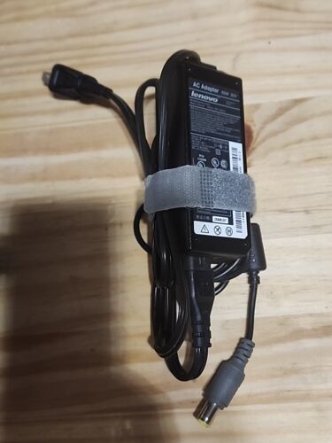Authentic Lenovo T430 65W 20V 3.25A AC Adapter 92P1159 92P1160 with power cord - $10.20