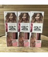 (3) L&#39;Oreal Paris Colorista Semi-Permanent Hair Color #Pink200 4oz Pink 200 - $21.95