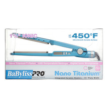 BaByliss Pro Nano Titanium Blue Flat Iron 1.75&quot; - £247.78 GBP