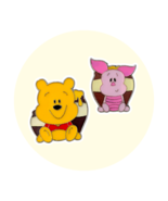 Winnie the Pooh Disney Pins: Cutie Pooh and Piglet with Honey Pot - €21,39 EUR Winnie the Pooh Disney Pins: Cutie Pooh and Piglet with Honey Pot - €21,39 EUR