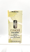 Clinique Even Better Makeup SPF 15 - WN 104 Toffee (M) 1 fl. oz. New in box - $9.90