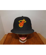 Miami Heat black 9Fifty baseball cap hat - £8.33 GBP