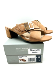 Rockport Tm Alaina B Slide Sandals - Pink Rose, US 6.5W / EUR 37 *defect* - £17.33 GBP