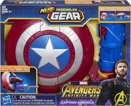 Marvel Avengers: Infinity War Nerf Captain America Assembler Gear - £55.05 GBP