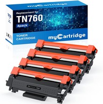 Brother Tn760 Tn760 Tn730 Toner Cartridge High Yield For Mfc-L2710Dw Mfc-L2750Dw - £51.28 GBP