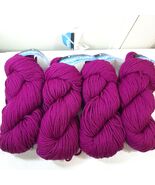 New Berroco yarn Vintage Chunky x4 skeins #6167 Dewberry purple Bulky-5 ... - $742.91 MXN