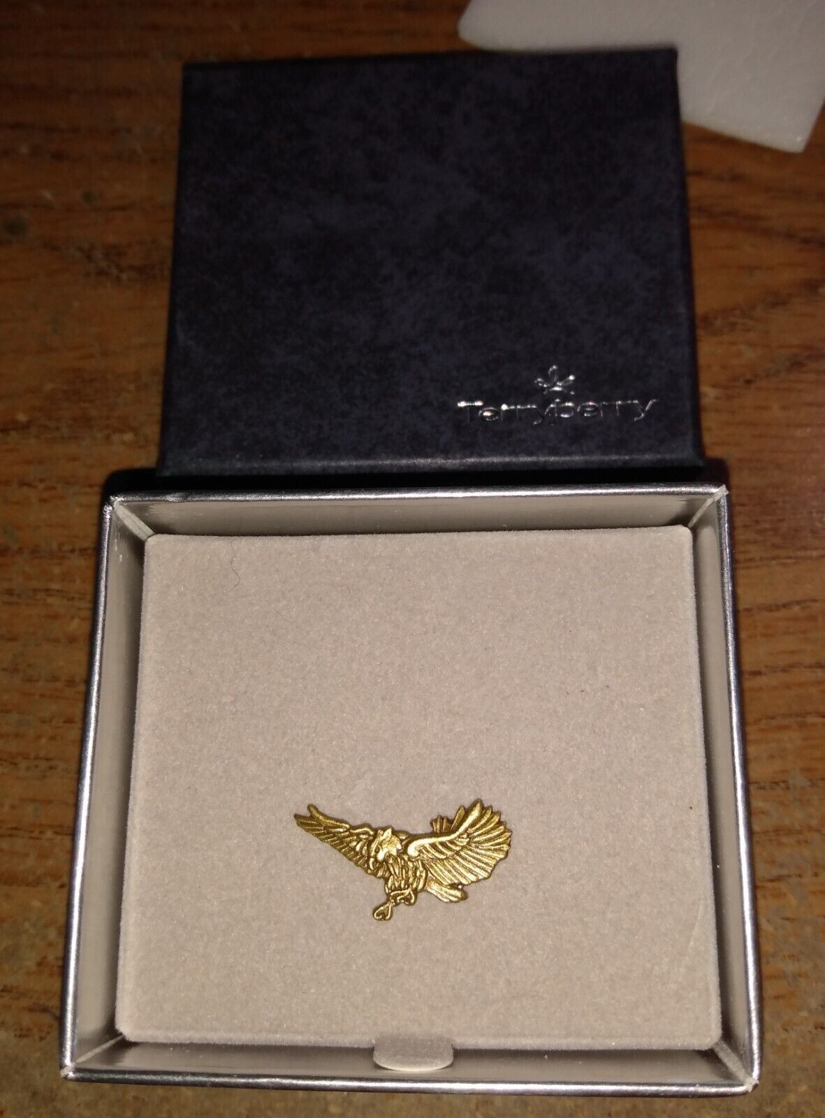 Golden Eagle Lapel Hat Pin - $2.00