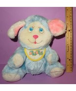 Baby Soft Touch Blue Bunny Lamb 1983 Amtoy Plush Stuffed Animal Toy Vint... - £31.47 GBP