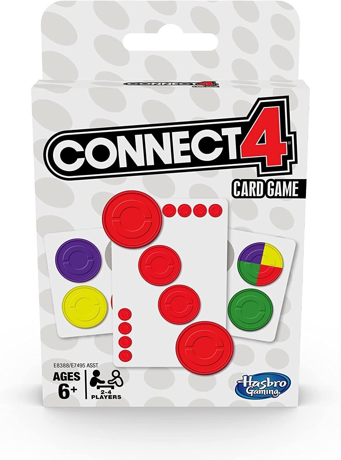 Primary image for Hasbro Gaming Connect 4 Card Game for Kids Ages 6 and Up, 2-4 Players 4-in-A-Row