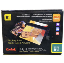 Kodak P811 Personal Photo &amp; Negative Scanner 8x10 / Black New Free Shipping - $84.14