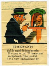 Vinegar Valentine  1930&#39;s Penny Dreadful  Tin Horn Sport - £10.83 GBP