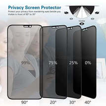 1x 2x Anti Spy Tempered Glass Screen Protector For Huawei P30 P20 Pro P4... - £10.31 GBP+
