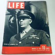 VTG Life Magazine March 22 1943 - Victor of Bismarck Sea by Henry R. Luce - £10.56 GBP