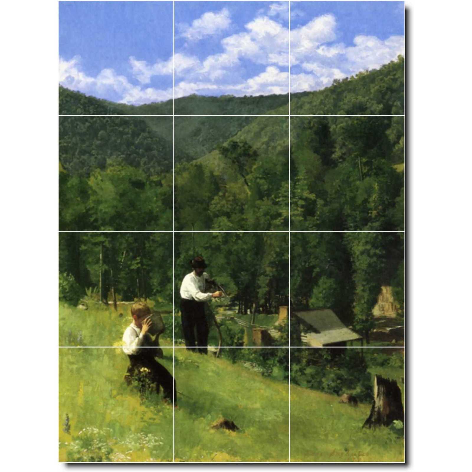 Anschutz thomas the farmer and his son at harvesting