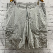 Wear First Cargo Shorts Mens Sz 40 Gray Cotton Stretch  - £12.46 GBP