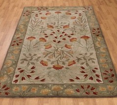 100% Authentic Persian Style Hand Tufted Designer Wool Rug 3x5 5X8 8X10 9X12 Fin - £185.97 GBP