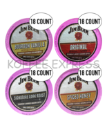  Jim Beam Coffee Single Serve Cups, Vanilla, Original, Dark, Honey, 18 c... - $807.14 MXN