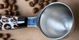 Coffee Beans Coffee Scoop with 2 Tablespoon Stainless Steel Scoop - $42.99