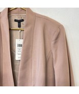 Eileen Fisher Jacket Size Xl Drapey Shaped Rose Pink NWT Tencel Stretch CJ3 - £78.41 GBP