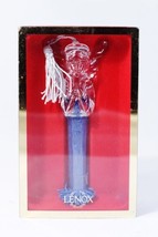 Lenox Ornament Angel Crystal Glass Clear Blue Tassel Tidings Holiday Christmas - £9.09 GBP
