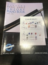 Alfred&#39;s Basic Adulte Théorie Piano Book Niveau 2 - $29.19