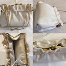 1990&#39;s Vintage Beige Evening Bag/ Clutch Unbranded - £23.66 GBP